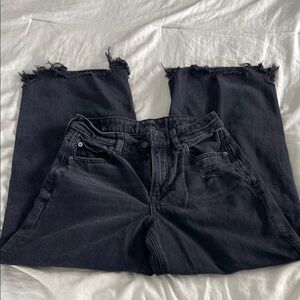 American Eagle Outfitters Dark Cropped Jeans